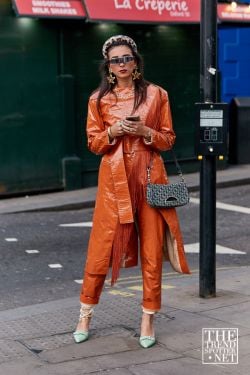 London Fashion Week Aw 2019 Street Style Women 33