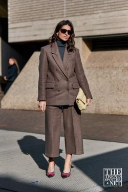 London Fashion Week Aw 2019 Street Style Women 66