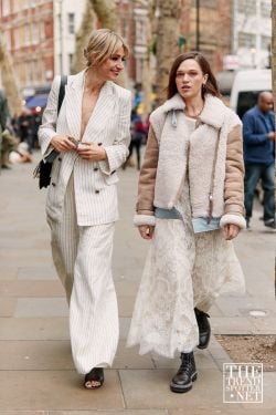 London Fashion Week Aw 2019 Street Style Women 94