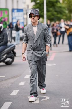 Paris Men's Fashion Week Spring Summer 2020 Street Style 110