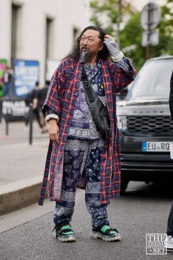 Paris Men's Fashion Week Spring Summer 2020 Street Style 112