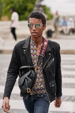 Paris Men's Fashion Week Spring Summer 2020 Street Style 113
