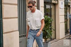 Paris Men's Fashion Week Spring Summer 2020 Street Style 126