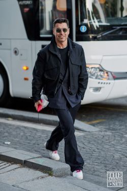 Paris Men's Fashion Week Spring Summer 2020 Street Style 134