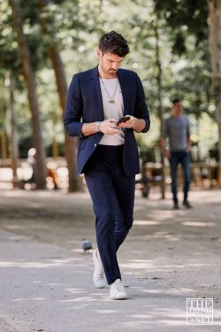 Paris Men's Fashion Week Spring Summer 2020 Street Style 141