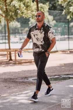 Paris Men's Fashion Week Spring Summer 2020 Street Style 143