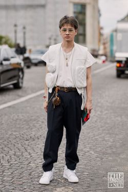 Paris Men's Fashion Week Spring Summer 2020 Street Style 15