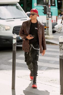 Paris Men's Fashion Week Spring Summer 2020 Street Style 157