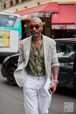 Paris Men's Fashion Week Spring Summer 2020 Street Style 161