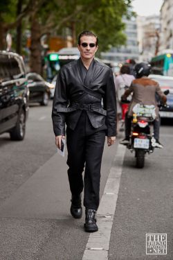 Paris Men's Fashion Week Spring Summer 2020 Street Style 163