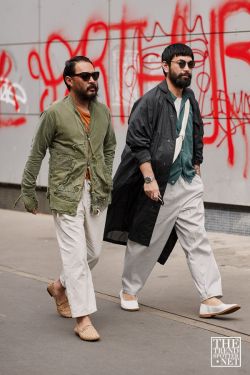 Paris Men's Fashion Week Spring Summer 2020 Street Style 20