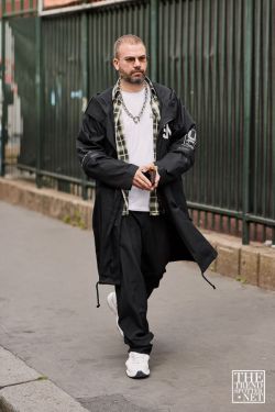 Paris Men's Fashion Week Spring Summer 2020 Street Style 21