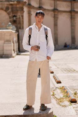 Paris Men's Fashion Week Spring Summer 2020 Street Style 29
