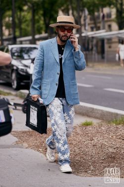 Paris Men's Fashion Week Spring Summer 2020 Street Style 41