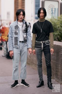 Paris Men's Fashion Week Spring Summer 2020 Street Style 47