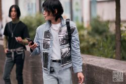 Paris Men's Fashion Week Spring Summer 2020 Street Style 48