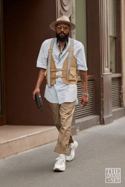 Paris Men's Fashion Week Spring Summer 2020 Street Style 5