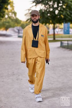 Paris Men's Fashion Week Spring Summer 2020 Street Style 53