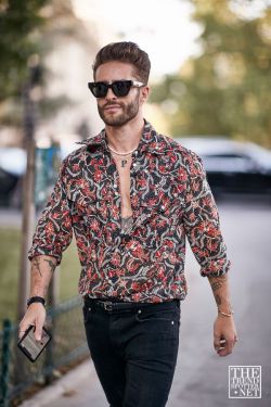 Paris Men's Fashion Week Spring Summer 2020 Street Style 55
