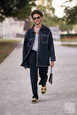 Paris Men's Fashion Week Spring Summer 2020 Street Style 57