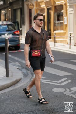 Paris Men's Fashion Week Spring Summer 2020 Street Style 64