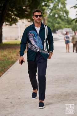 Paris Men's Fashion Week Spring Summer 2020 Street Style 7