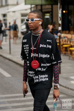 Paris Men's Fashion Week Spring Summer 2020 Street Style 70