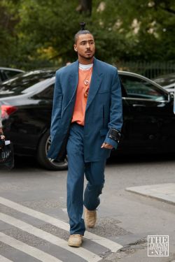 Paris Men's Fashion Week Spring Summer 2020 Street Style 74