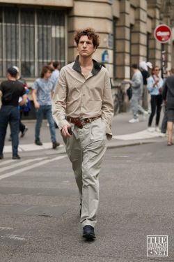 Paris Men's Fashion Week Spring Summer 2020 Street Style 77