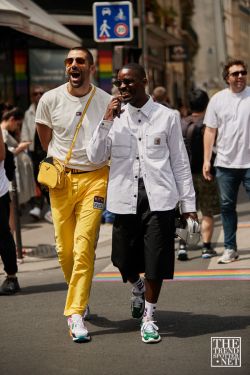 Paris Men's Fashion Week Spring Summer 2020 Street Style 83