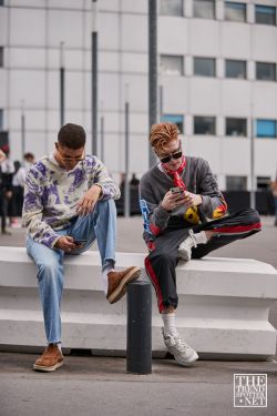 Paris Men's Fashion Week Spring Summer 2020 Street Style 98