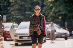 Women Street Style Milan Men's Fashion Week Ss20 25