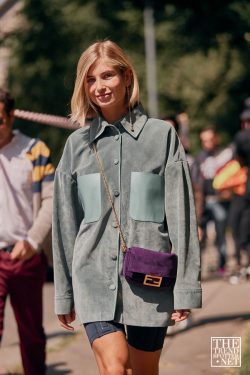 Women Street Style Milan Men's Fashion Week Ss20 29