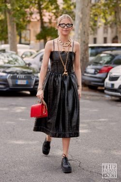 Women Street Style Milan Men's Fashion Week Ss20 5