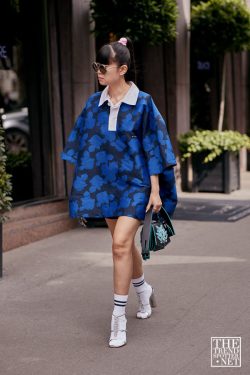Women Street Style Paris Men's Fashion Week Ss20 22