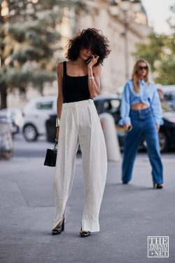 Women Street Style Paris Men's Fashion Week Ss20 31