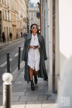 Women Street Style Paris Men's Fashion Week Ss20 34