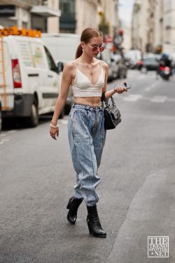 Women Street Style Paris Men's Fashion Week Ss20 48