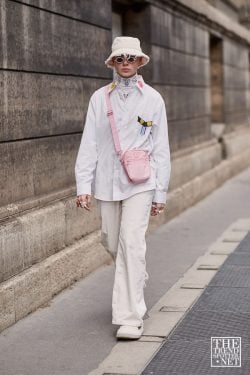 Women Street Style Paris Men's Fashion Week Ss20 56