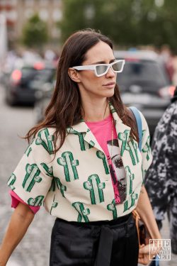 Women Street Style Paris Men's Fashion Week Ss20 62