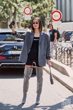 Women Street Style Paris Men's Fashion Week Ss20 66