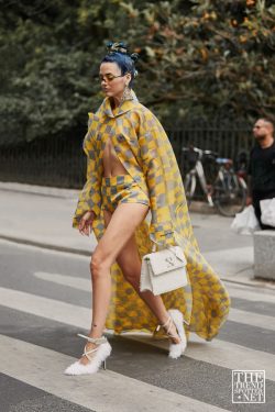 Women Street Style Paris Men's Fashion Week Ss20 7