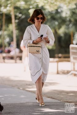 Women Street Style Paris Men's Fashion Week Ss20 71