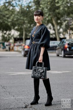 Women Street Style Paris Men's Fashion Week Ss20 75