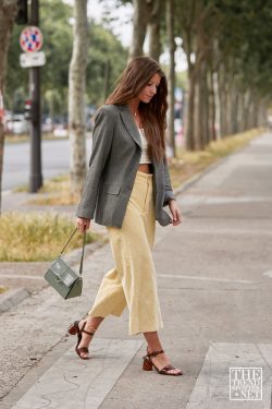 Women Street Style Paris Men's Fashion Week Ss20 82