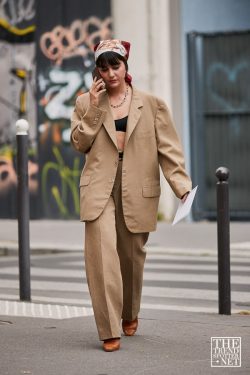 Women Street Style Paris Men's Fashion Week Ss20 85