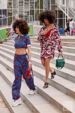 Women Street Style Paris Men's Fashion Week Ss20 94