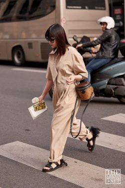 Women Street Style Paris Men's Fashion Week Ss20 97