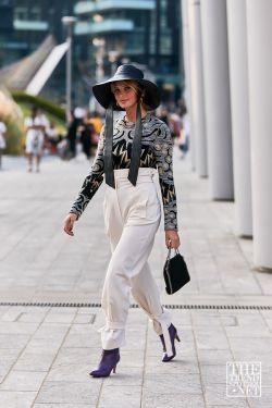 Milan Fashion Week Ss 2020 Street Style 38