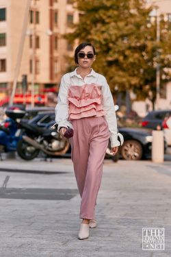 Milan Fashion Week Ss 2020 Street Style 46